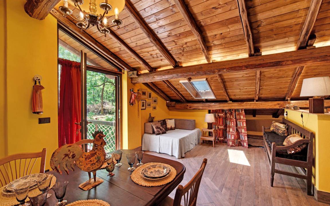 Casaleggio Boiro Cabin | 120 m² Cabin ∙ 2 bedrooms ∙ 5 guests