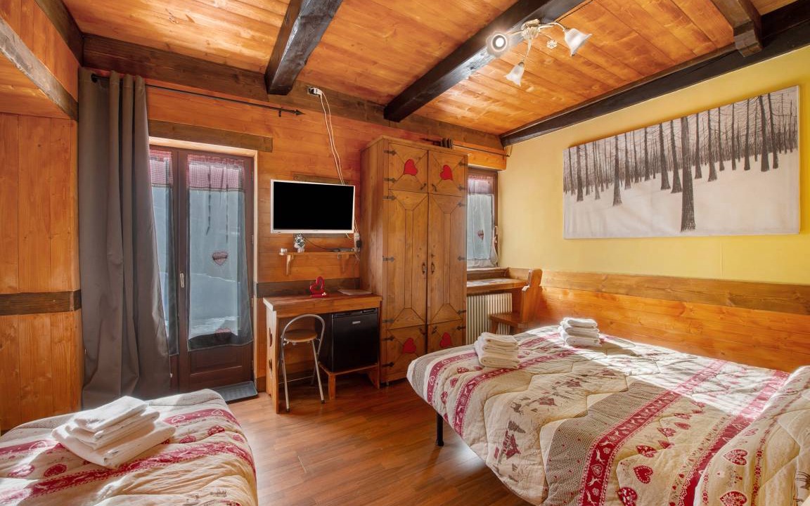 Rhemes-Notre-Dame Resort | 26 m² Private room ∙ 1 bedroom ∙ 3 guests