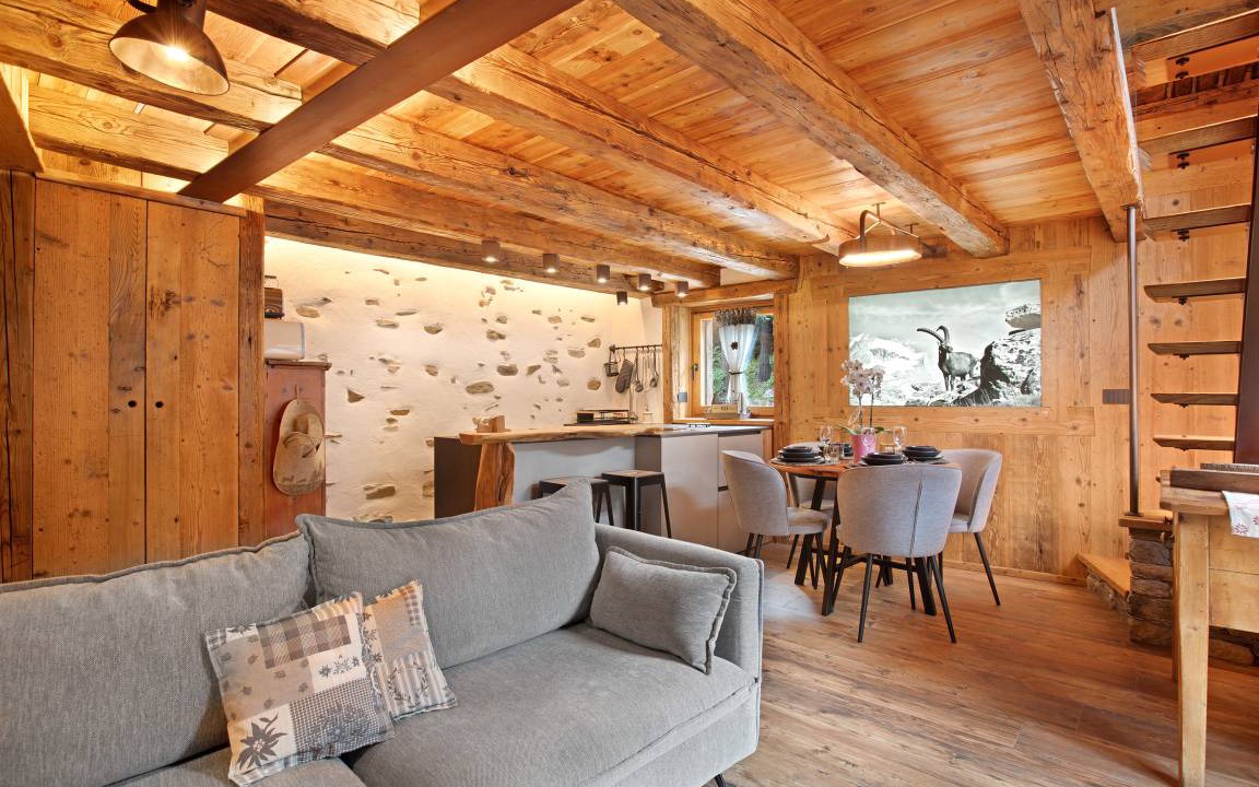 Valsavarenche Ski Chalet | 41 m² Chalet ∙ 1 bedroom ∙ 4 guests