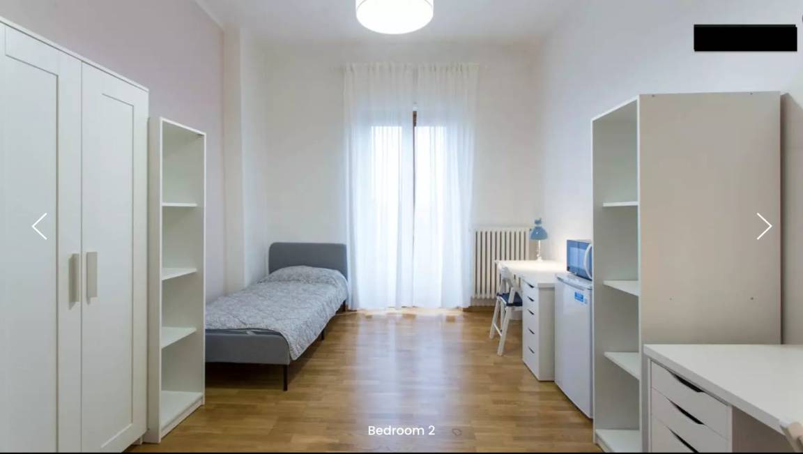 Villapizzone Other | 60 m² Shared room ∙ 1 bedroom ∙ 2 guests
