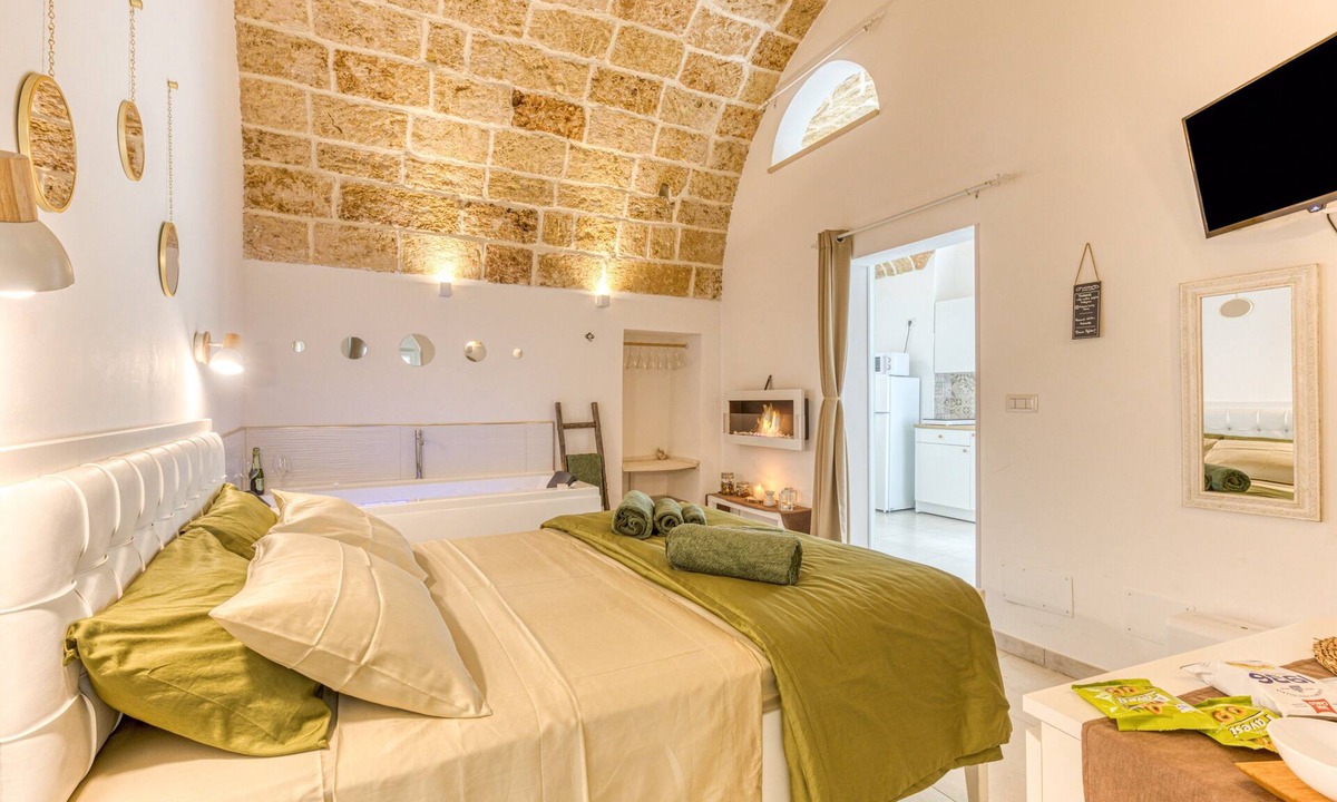 Presicce House | Apartment 'Con Vasca Idromassaggio' with Air Conditioning