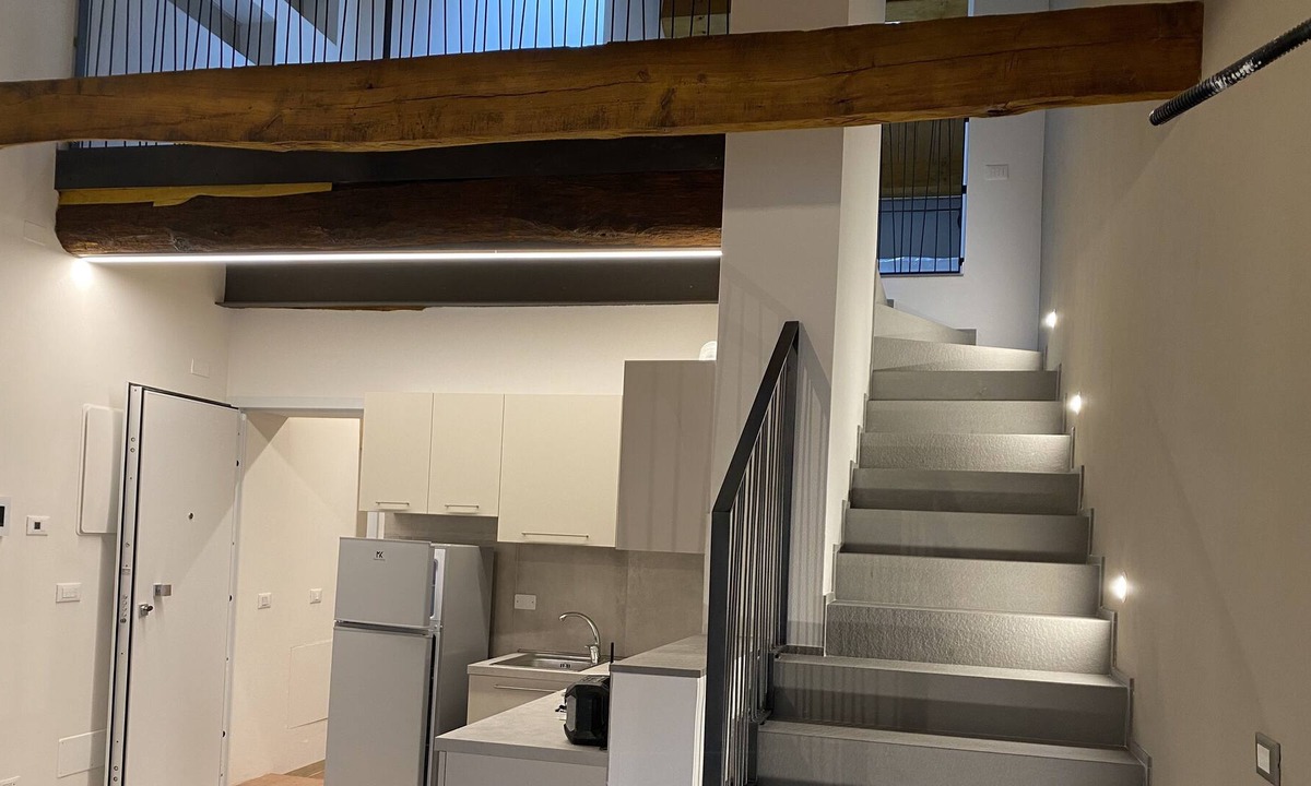 Castel Bolognese Apartment | Apartment on two levels in front of the Public Gardens N 3
