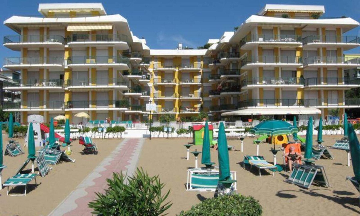 Jesolo Apartment | Apartment 'Residence Il Panfilo Sul Mare' with Sea View, Shared Pool and Private Terrace
