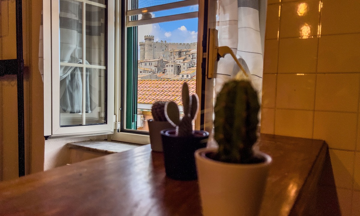 Lake Bracciano Apartment | Apt Window On Castle, Lake View, Free Wi-Fi