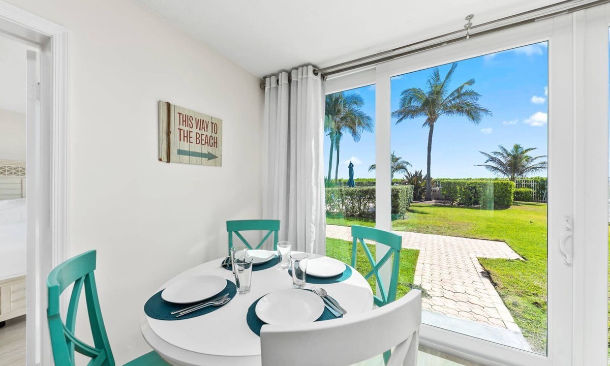 Hutchinson Island South Apartment | Beach Condo/Island Beach Resort/No Cleaning Fee/Condo 108