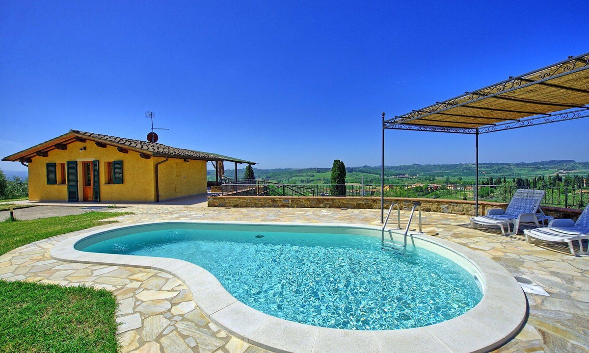 Castelfiorentino Villa | Beautiful private villa with private pool, A/C, WIFI, TV, terrace, pets allowed and panoramic view