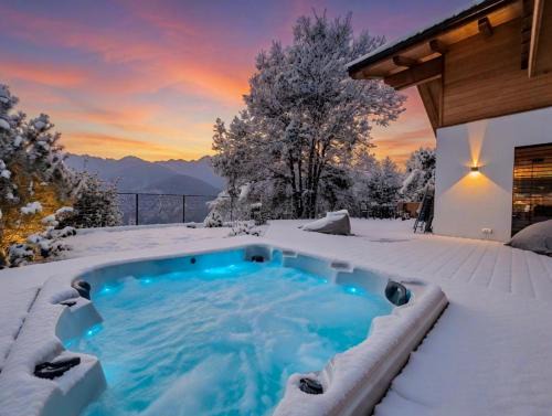 San Pancrazio Ski Chalet | Chalet Astra, Whirlpool & Sauna