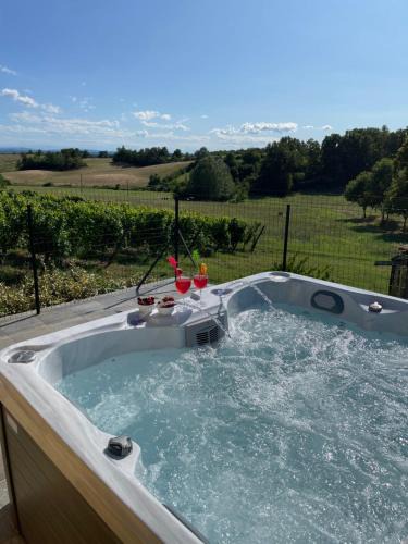 Fubine Apartment | Country House Pais - Relax in jacuzzi tra i vigneti