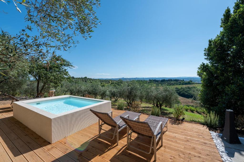 Gambassi Terme House | Il Leccio - casa toscana il fienile