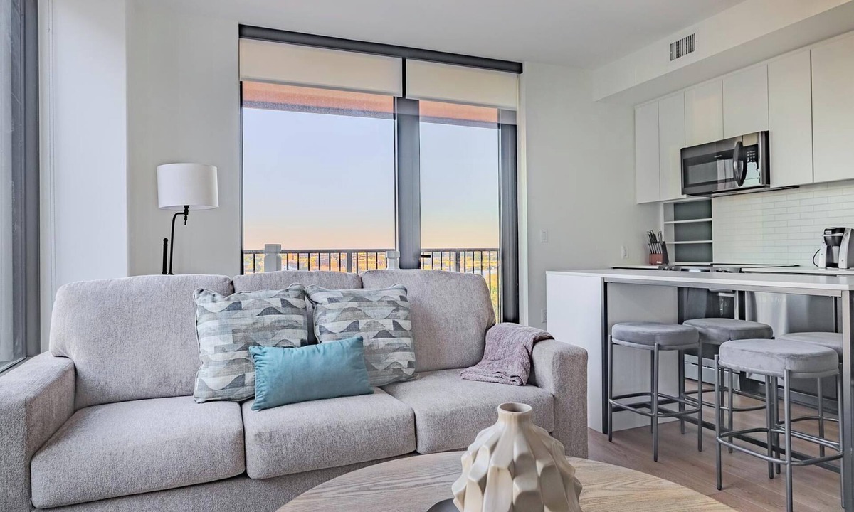 Washington Apartment | Landing | Chic 2BD, Courtyard, Rooftop Lounge