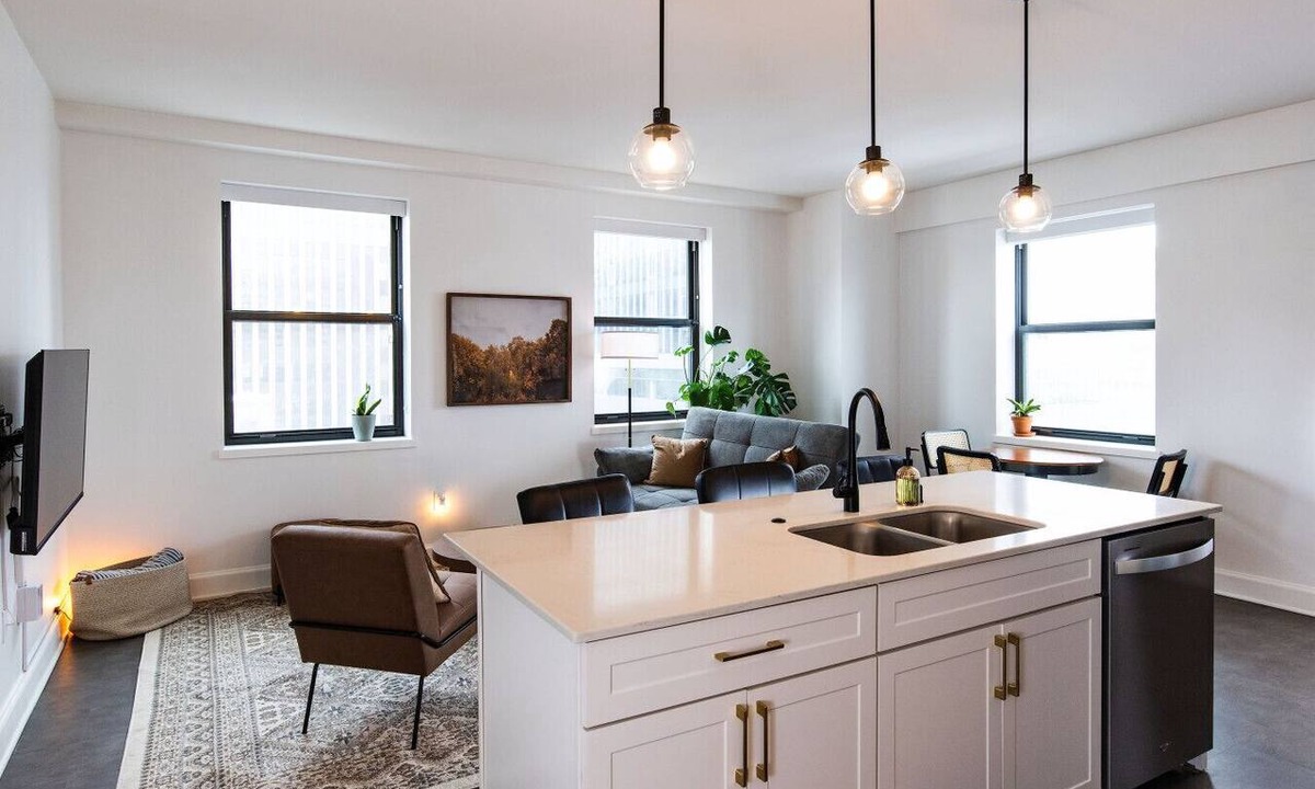 East Town Apartment | Luxury Downtown Apt with Parking, Gym, and Lap Pool · Sleeps 4-5