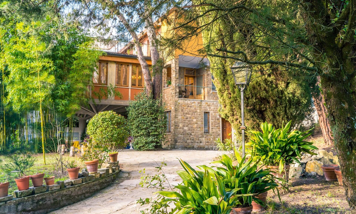 Fiesole Villa | Majestic Villa in Hills of Florence with Gardens Gym Jacuzzi and Sauna