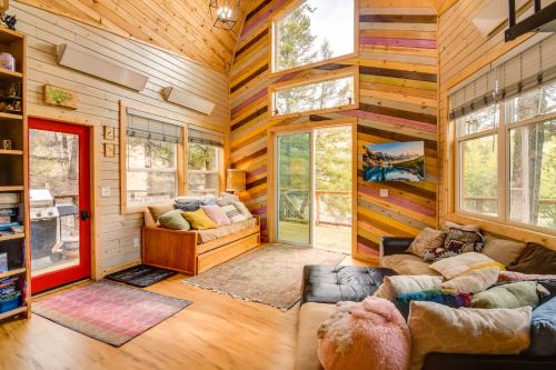 Hartsel House | 'Mystic Treehouse' on 35 Acres Near Hartsel