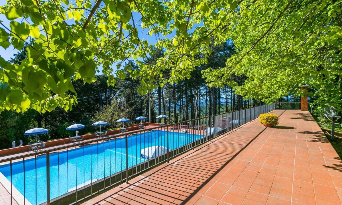 San Vivaldo Villa | Nice apartment in villa for 5 guests with pool, WIFI, TV, terrace, pets allowed and panoramic view