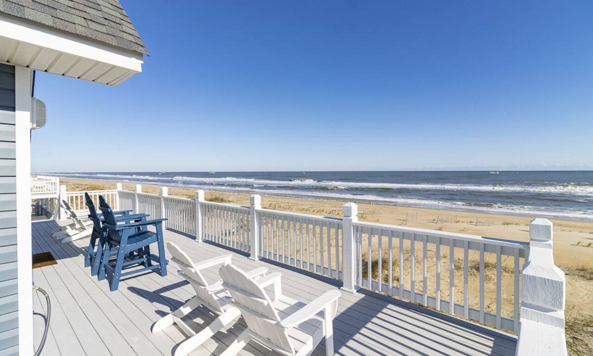 Avon House | Ocean views from every level, just steps from the Hatteras Island beaches.