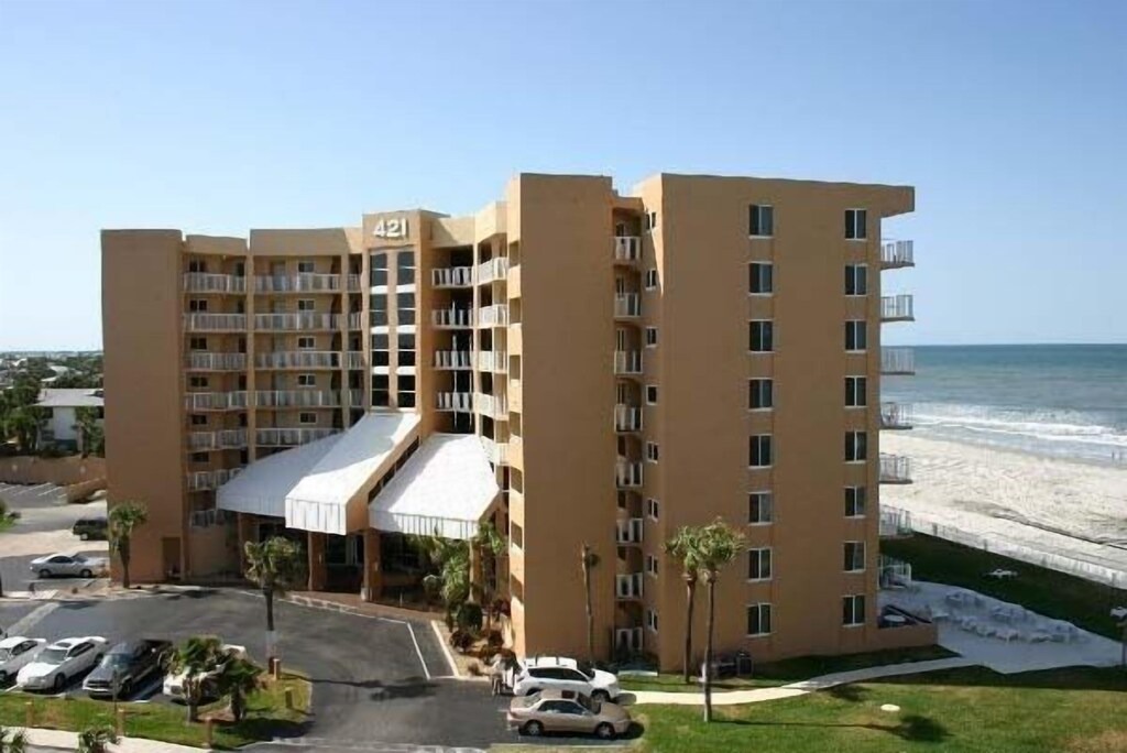 New Smyrna Beach Condo | Oceanfront 2 Bedroom with Beautiful Ocean Views! Oceania Plaza OB204