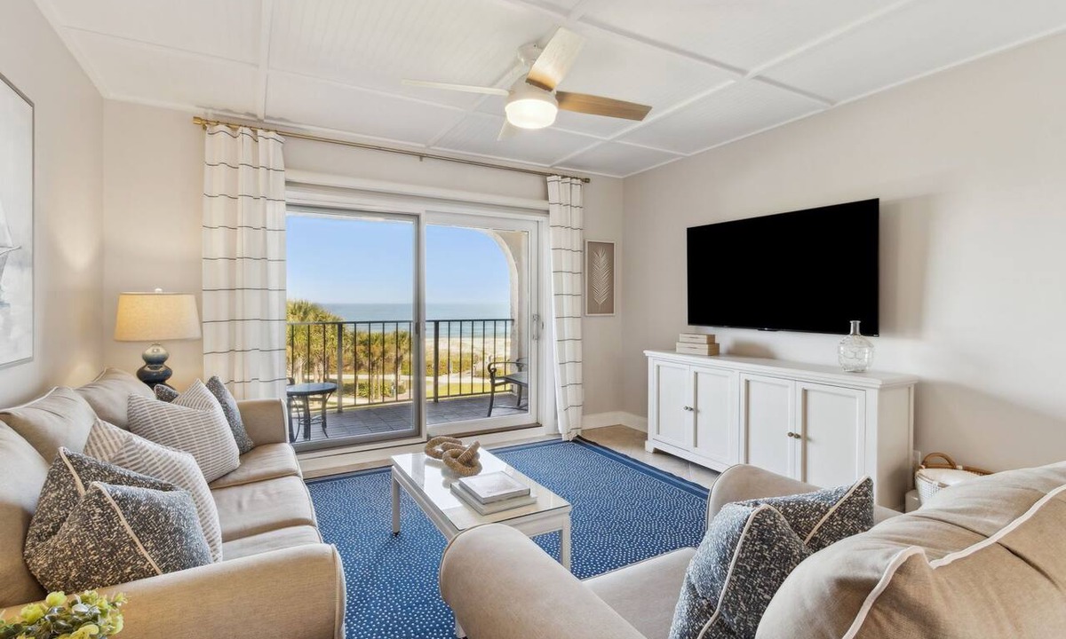 Fernandina Beach Condo | Oceanfront | Luxury 3rd Floor Turtle Dunes Villa | Fully Renovated
