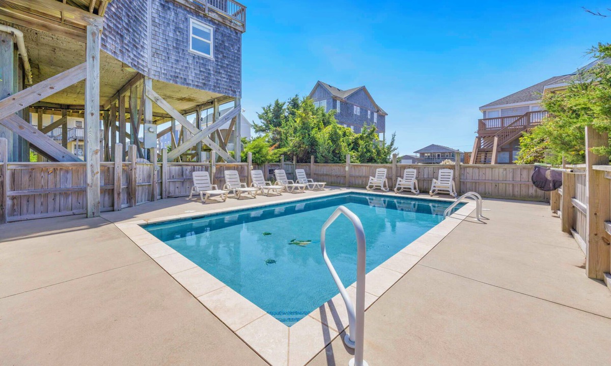 Rodanthe House | Oceanside, Dog-Friendly Home in Rodanthe with Private Pool and Hot Tub