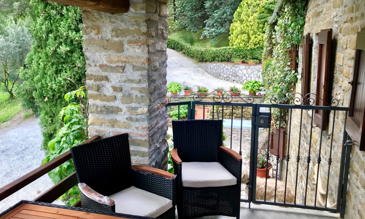 Monteluiano Apartment | Paglia e Fieno apartment - Agriturismo La Panoramica Gubbio Maison de Charme