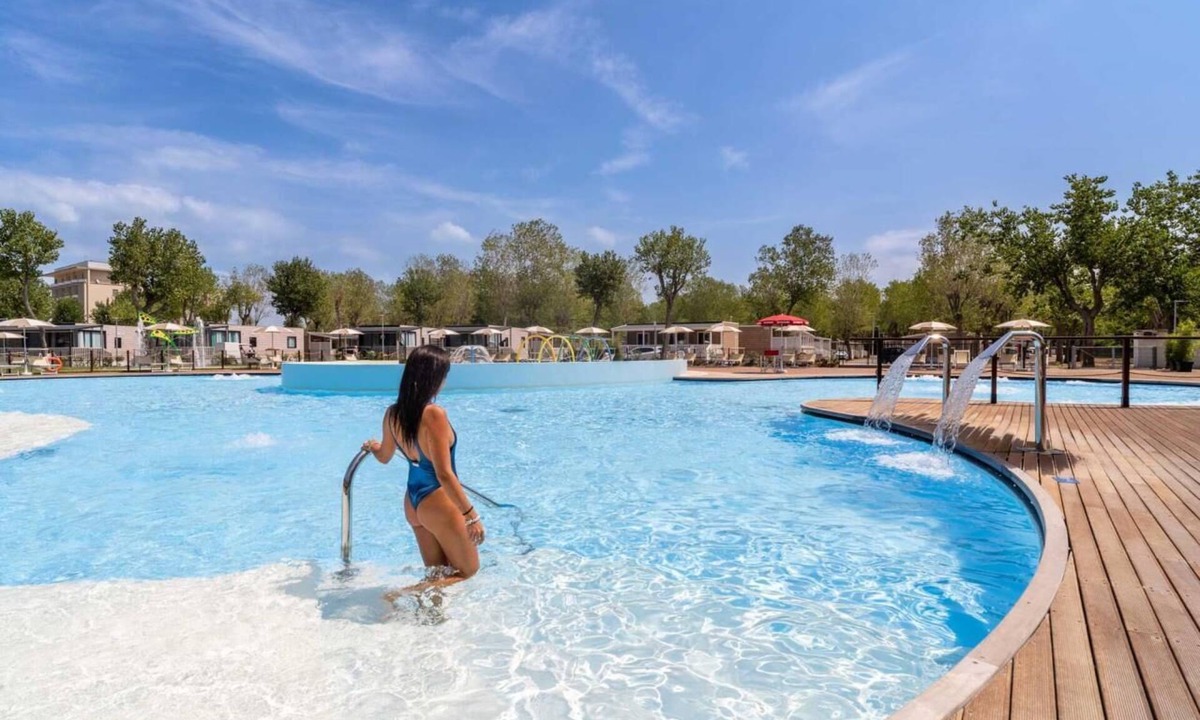Rivabella House | Rimini Family Village Lodge für 5 Personen
