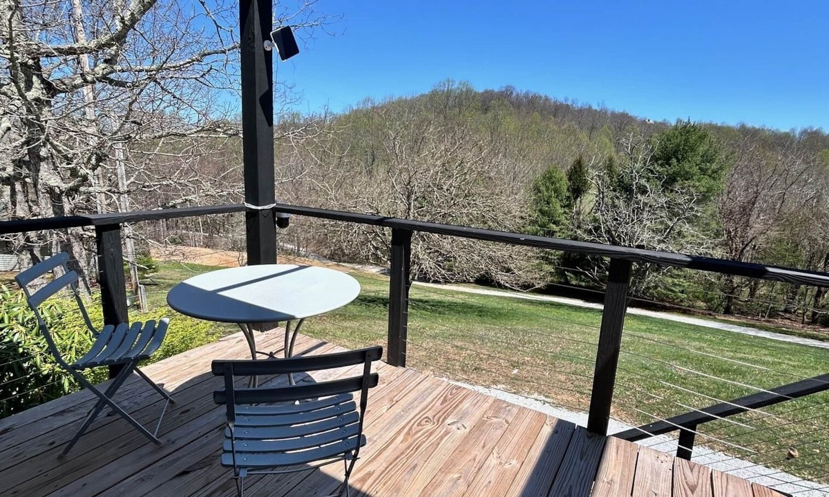 Scaly Mountain Resort | Star Maiden | Highlands Lodge | Private Balcony