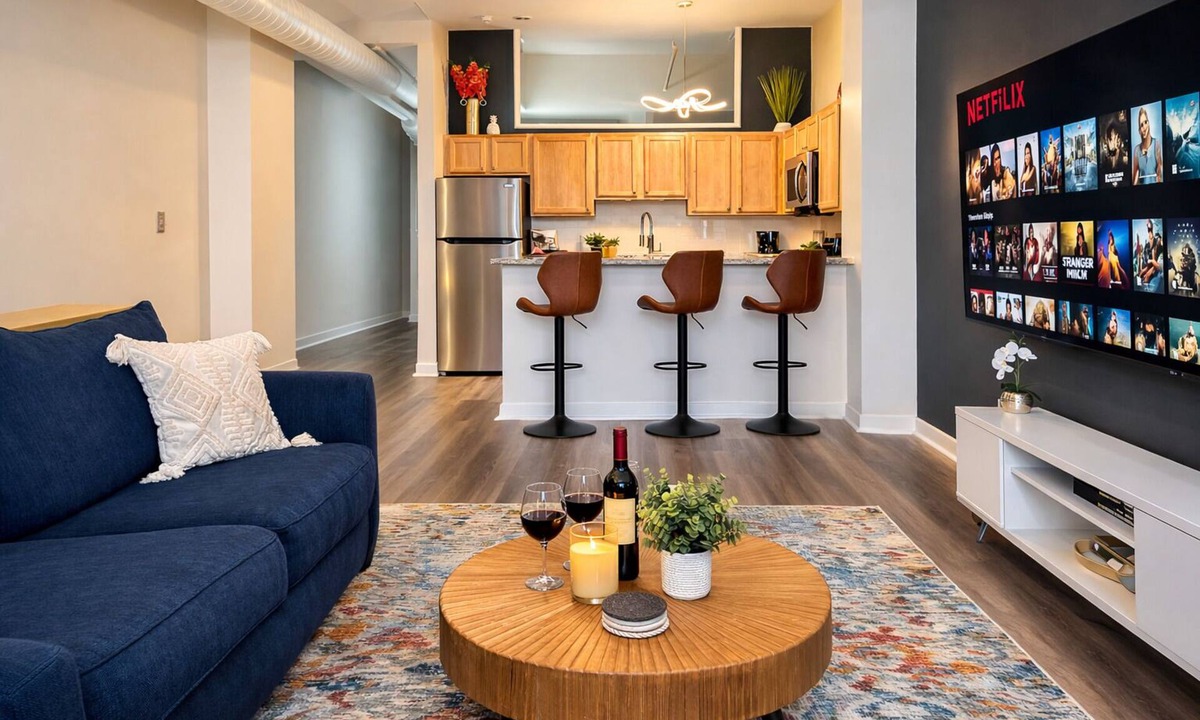 Wholesale District Apartment | Ste 625+Skywalk Access to Convention Center+Free Parking
