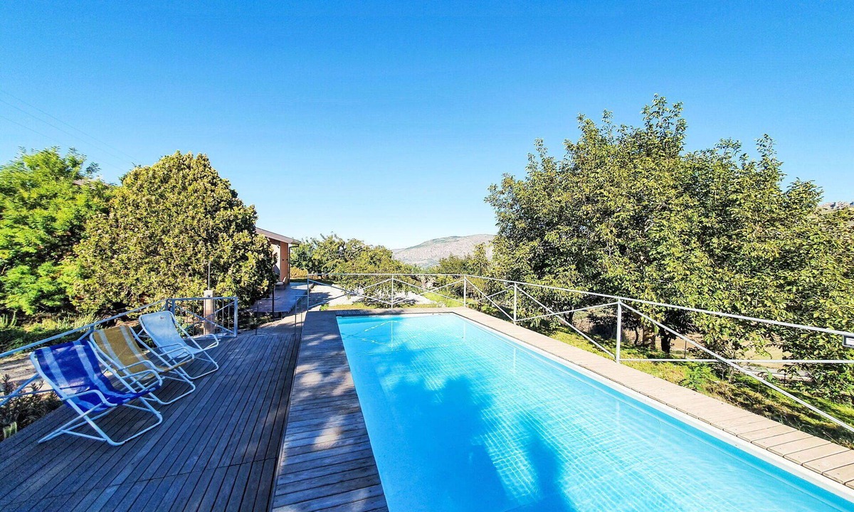 Monreale Villa | Stunning private villa for 6 guests with WIFI, A/C, private pool, TV, terrace and pets allowed
