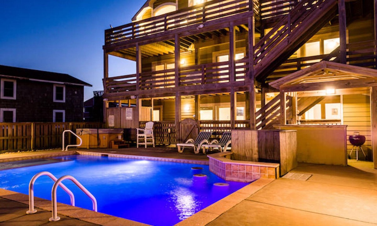 South Nags Head House | Suits Us Oceanfront Home, Pet Friendly with Private Heated Pool