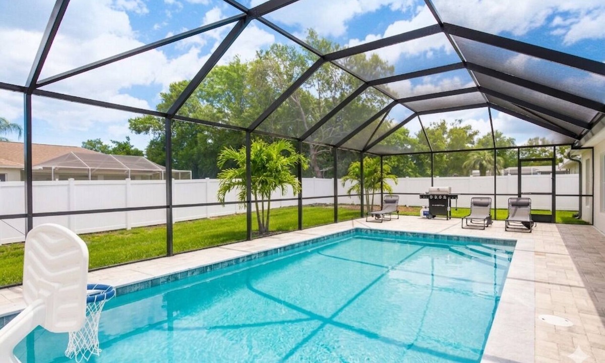 Spring Hill House | Sun Soaked Florida Retreat with Heated Pool