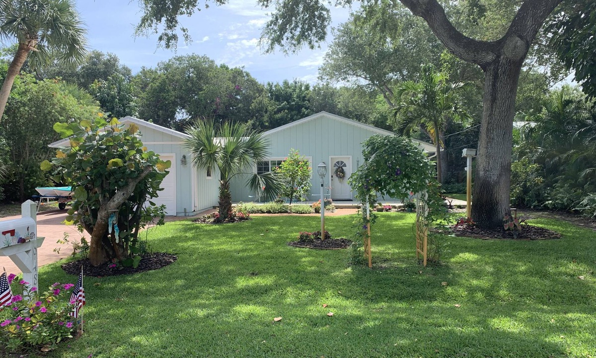 Wabasso Beach House | Ultra Clean, Light and Airy Coastal House with garage ~5 block walk to beach ~