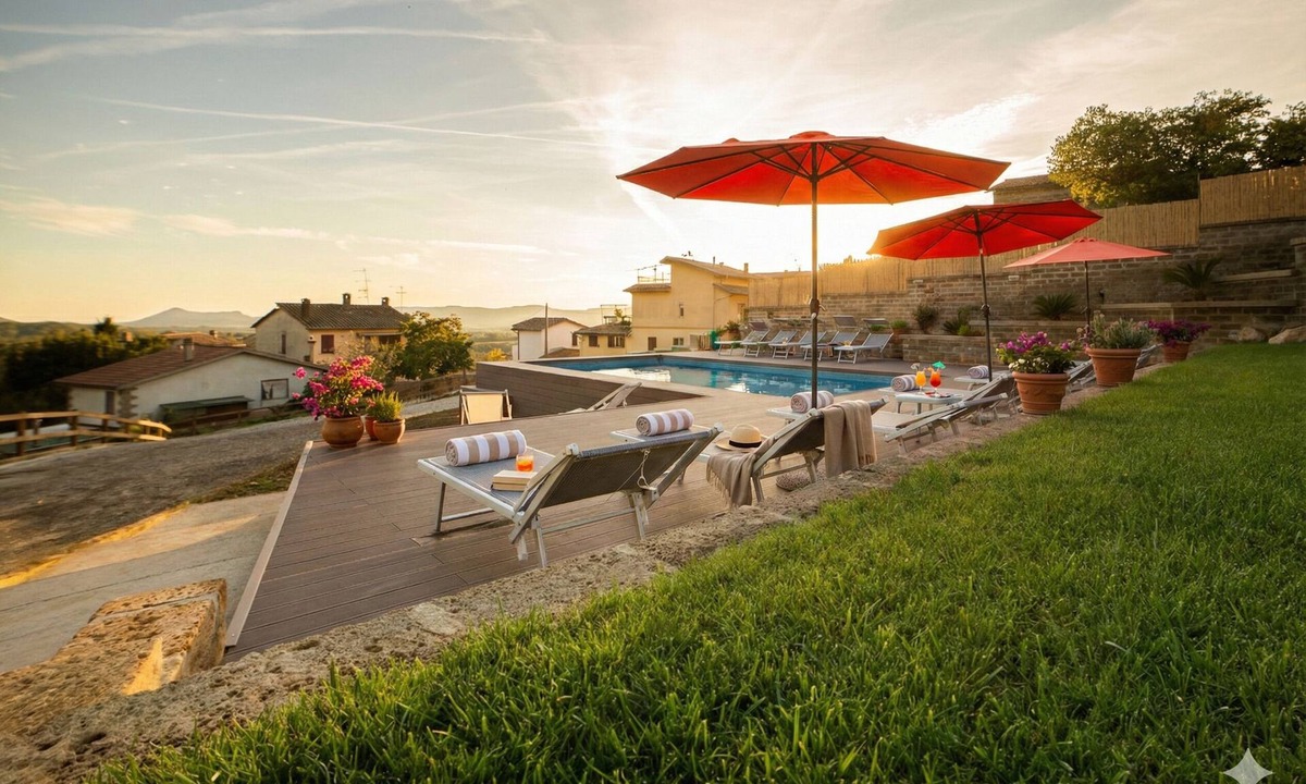 Canale Monterano Villa | Villa Esclusiva 7 Camere con Piscina 40min da Roma