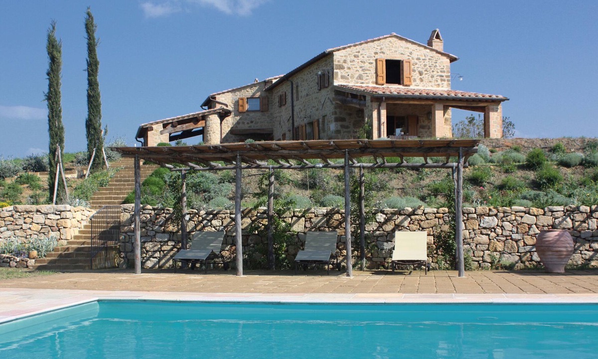 Monticchiello House | Villa with panoramic views of Pienza and Val d'Orcia