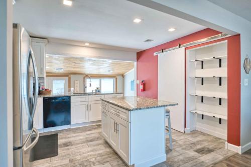 Mystic Island House | Waterfront oasis 3BR Game Room Pet Friendly