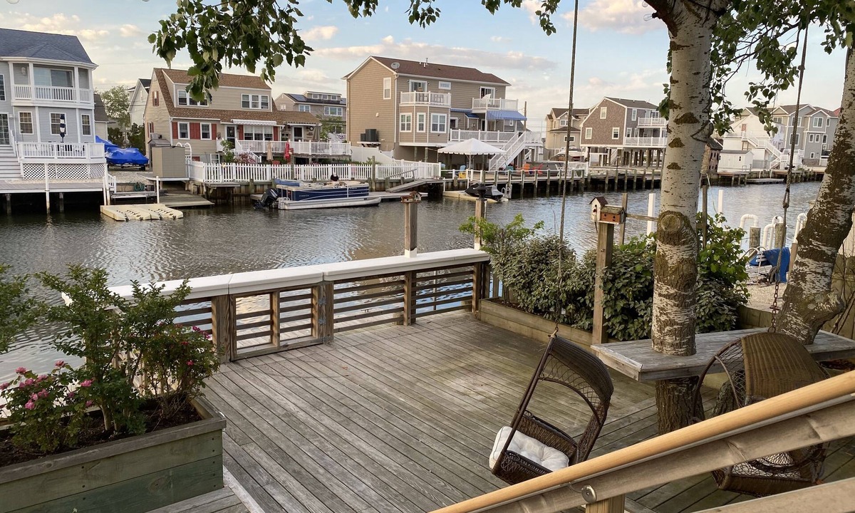 Beach Haven West House | Waterfront oasis awaits. 2 Decks! Minutes to LBI