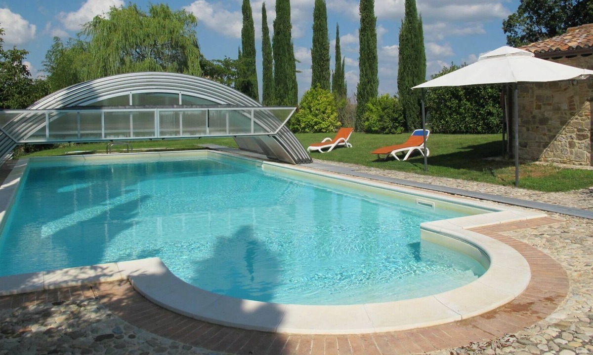 San Venanzo Villa | Wonderful private villa for 10 guests with private pool, WIFI, TV, terrace, pets allowed and par...
