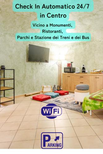 Casale Monferrato Apartment | Zen House in the Center W Free Parking and 24Hours Automatic Check-In - With Neftflix & DisneyPlus