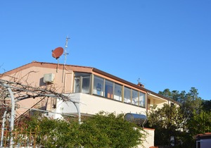 100 meters from the dream beach. with climate, WiFi and sea view