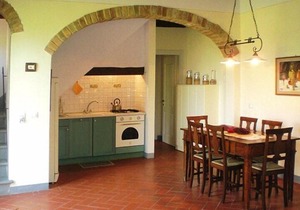 Apartment in a resort in Gambassi Terme with garden