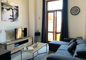 Bright Studio Cagliari 60m² + Balcony