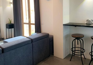 Homerez - Studio 3 km away from the beach for 4 ppl. with balcony at Cagliari