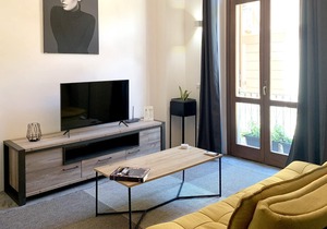 Homerez - Studio 3 km away from the beach for 4 ppl. with balcony at Cagliari