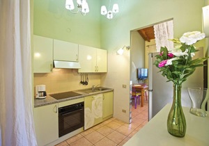With great attention to detail furnished studio apartments in a residence with pool