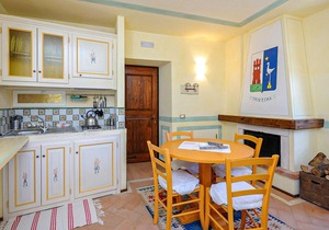 Luxurious vacation apartment with historical charm.