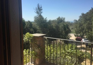 Stunning private villa with WIFI, A/C, pool, TV, patio, panoramic view and parking, close to Siena