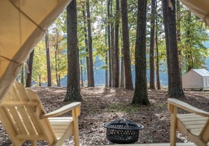 Tentrr State Park Site - Mississippi Roosevelt State Park - Tall Trees D - Sing
