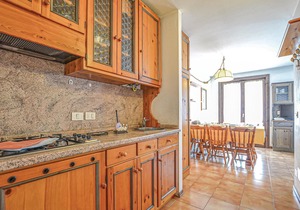 This practically furnished vacation apartment is part of a residence at the entrance to the ancient