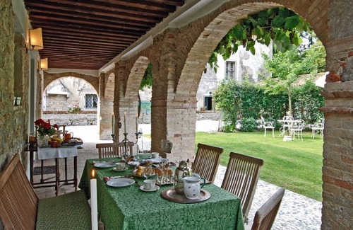 Strassoldo House | 3. Idyllic home with archways and garden, in castle near beach, 1 hr from Venice