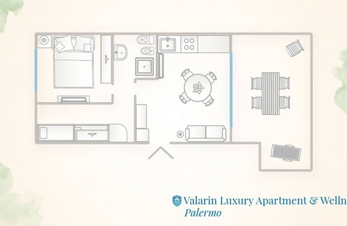 Vercana Apartment | 50 m² Apartment ∙ 2 bedrooms ∙ 4 guests