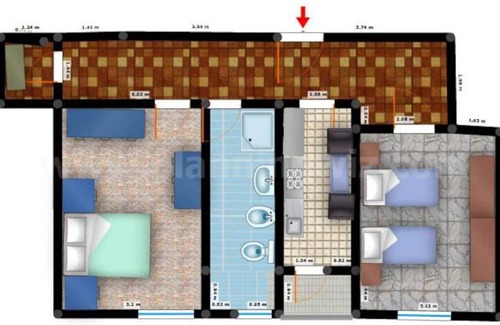 Villa San Giovanni Apartment | 85 m² Apartment ∙ 2 bedrooms ∙ 4 guests