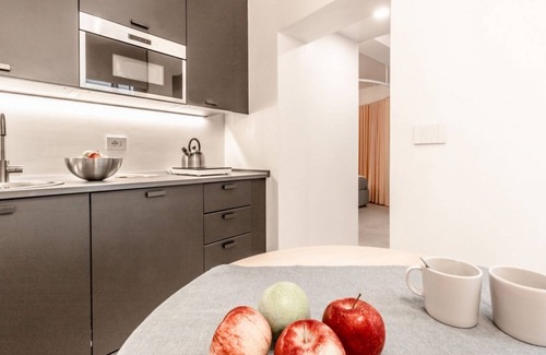 Historic Center Apartment | A small modern and intimate alcove in the historical center of Bologna.